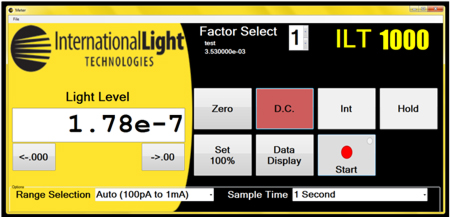 ILT1000 Meter Software