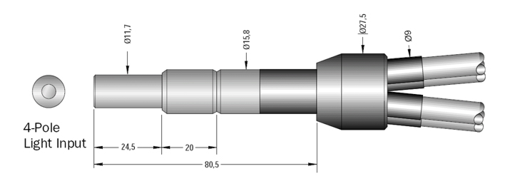 LIGHT GUIDE-4P